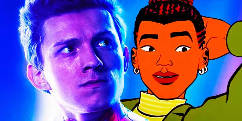 Peter Parker's Spider-Man in Avengers Endgame and Harry Osborn in Your Friendly Neighborhood Spider-Man