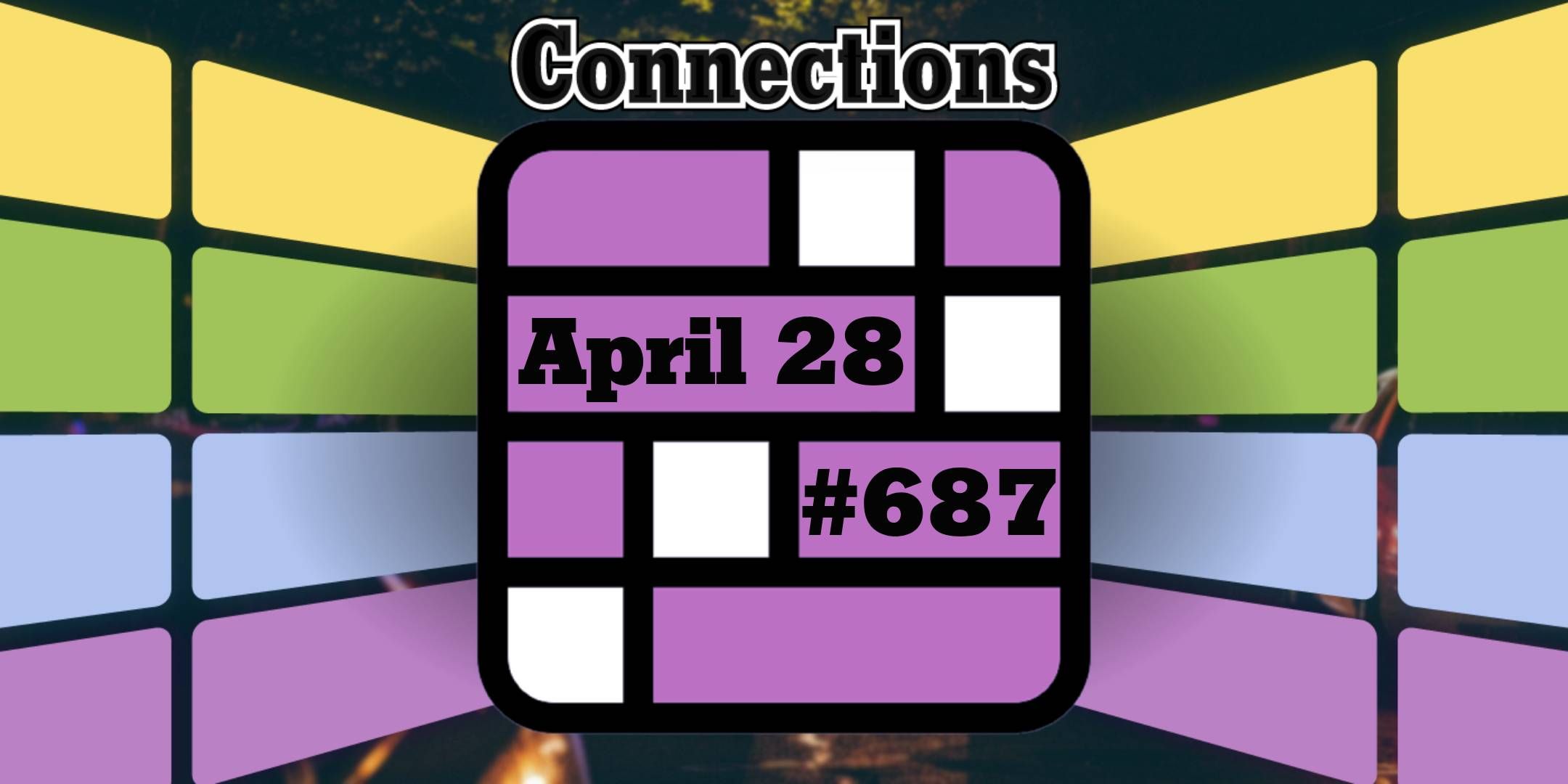 Today&rsquo;s Connections Hints &amp; Answers For April 28, 2025 (Puzzle #687) featured image