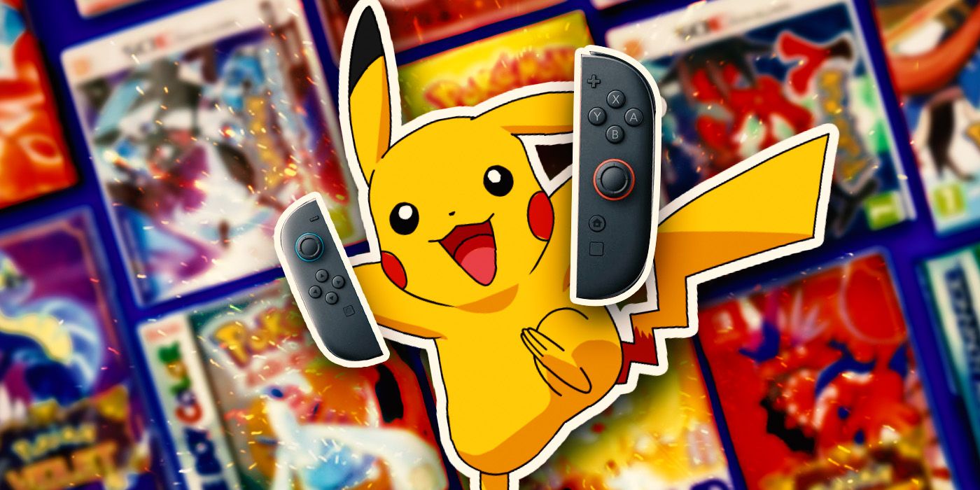 Pikachu holding switch 2