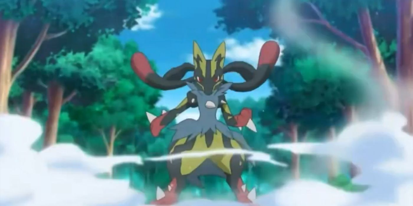 Roy debuts his Shiny Lucario&rsquo;s Mega form.
