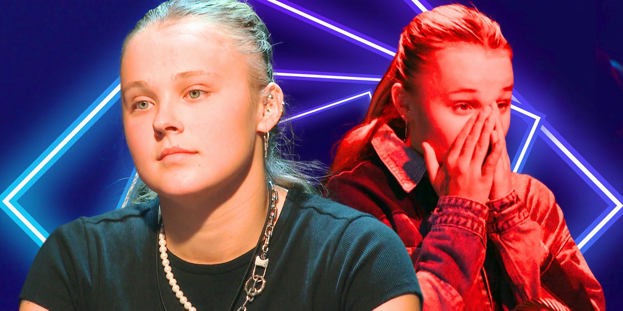 montage of  Celebrity Big Brother UK&rsquo;s Jojo Siwa