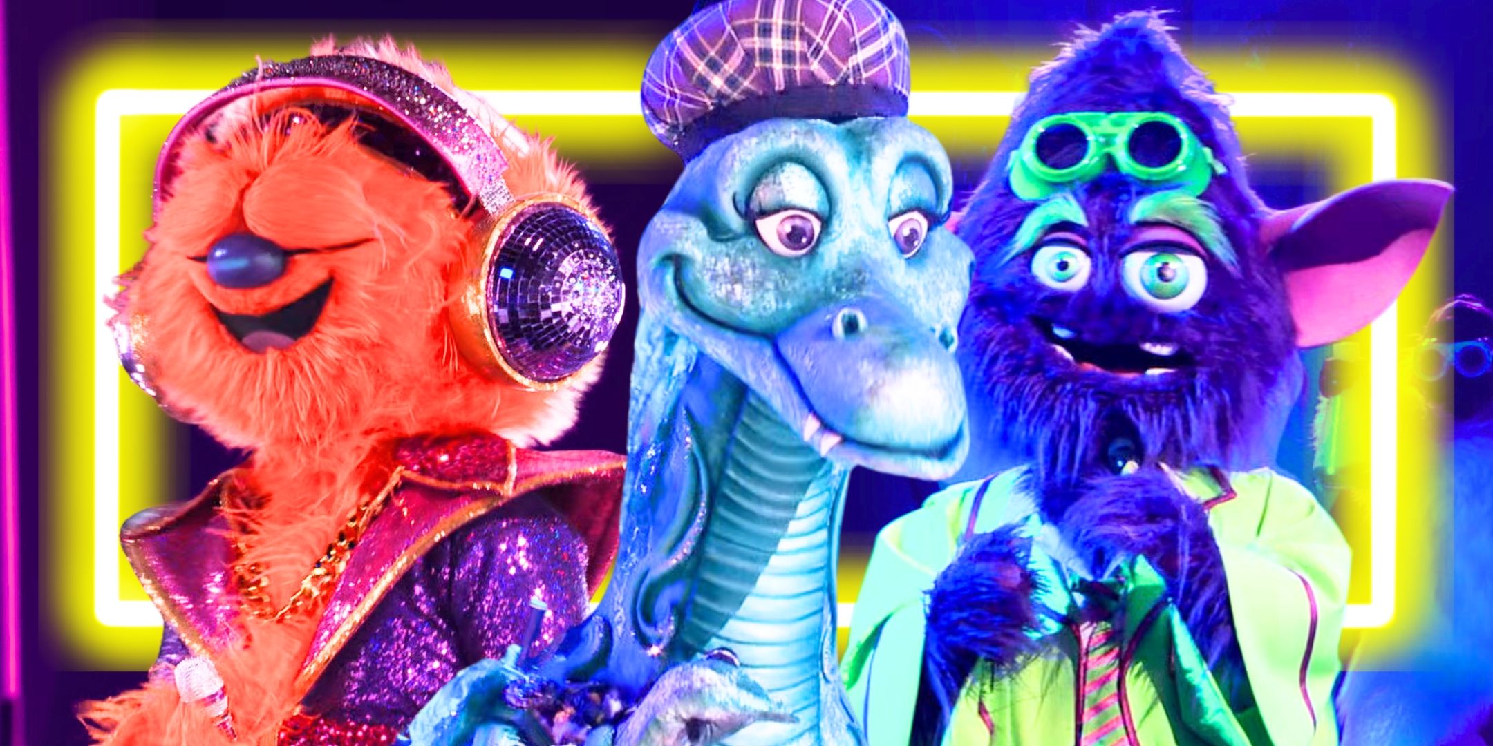 Boogie Woogie,  Nessie and Mad scientist monster in The masked Singer
