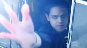 Pugsley Addams shooting electricity from his fingers in Wednesday season 2