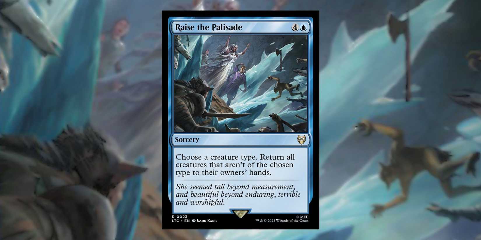Raise the Palisade card from Magic The Gathering
