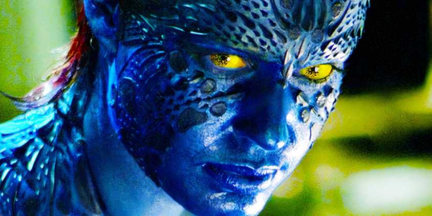 Rebecca Romijn's Mystique in Fox's X-Men franchise