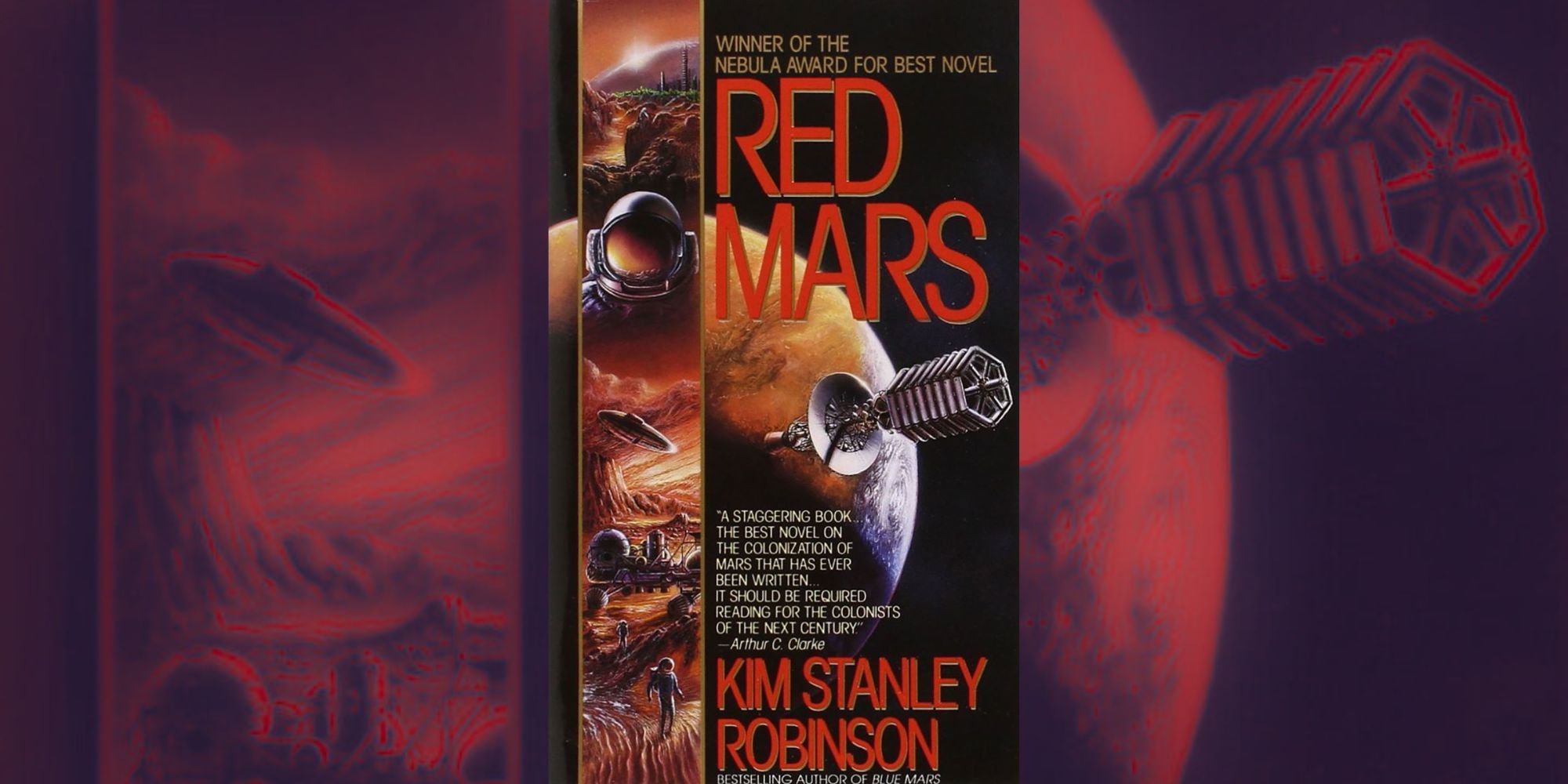 Red Mars by Kim Stanley Robinson cover
