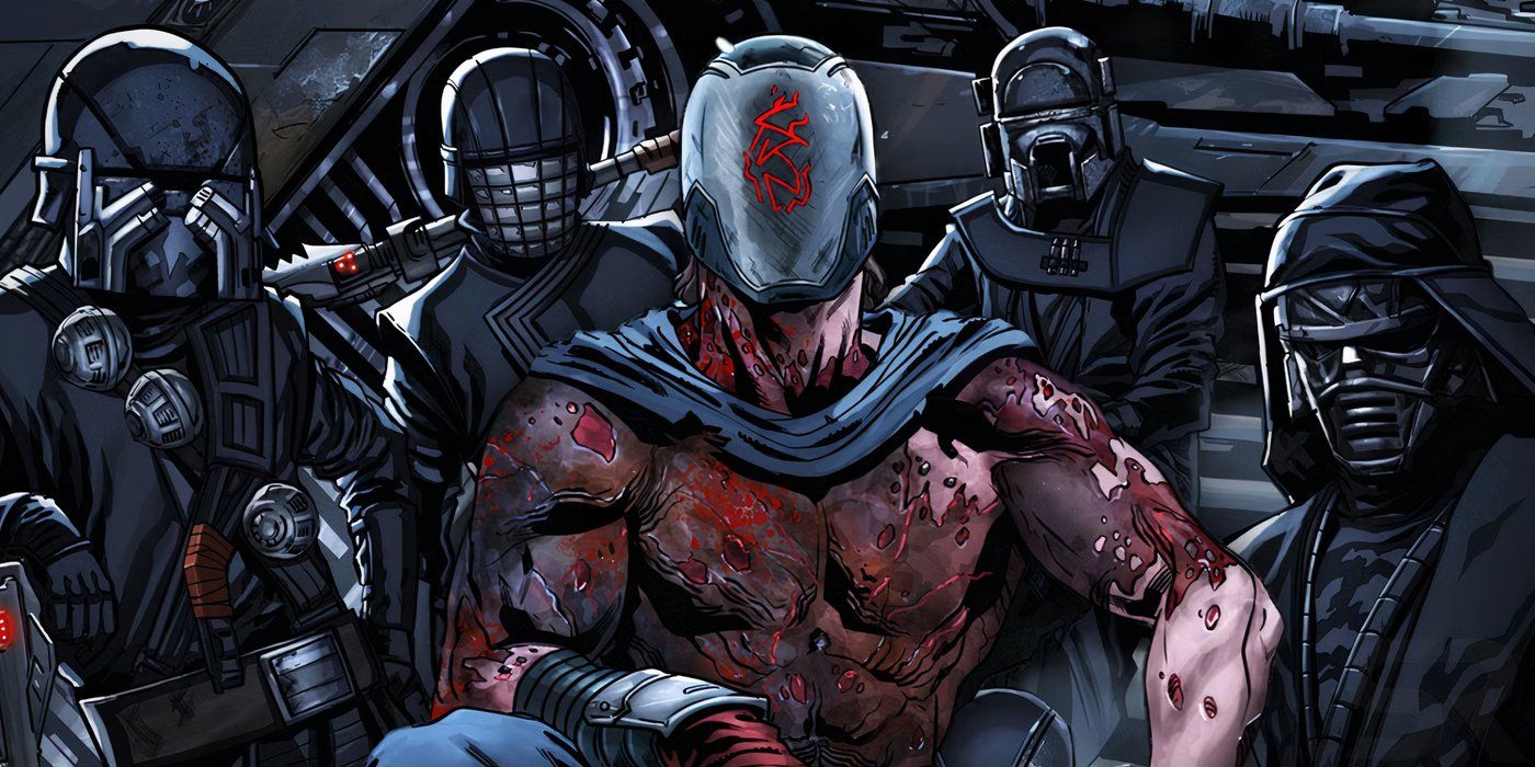 Ren and his Knights of Ren from Star Wars.