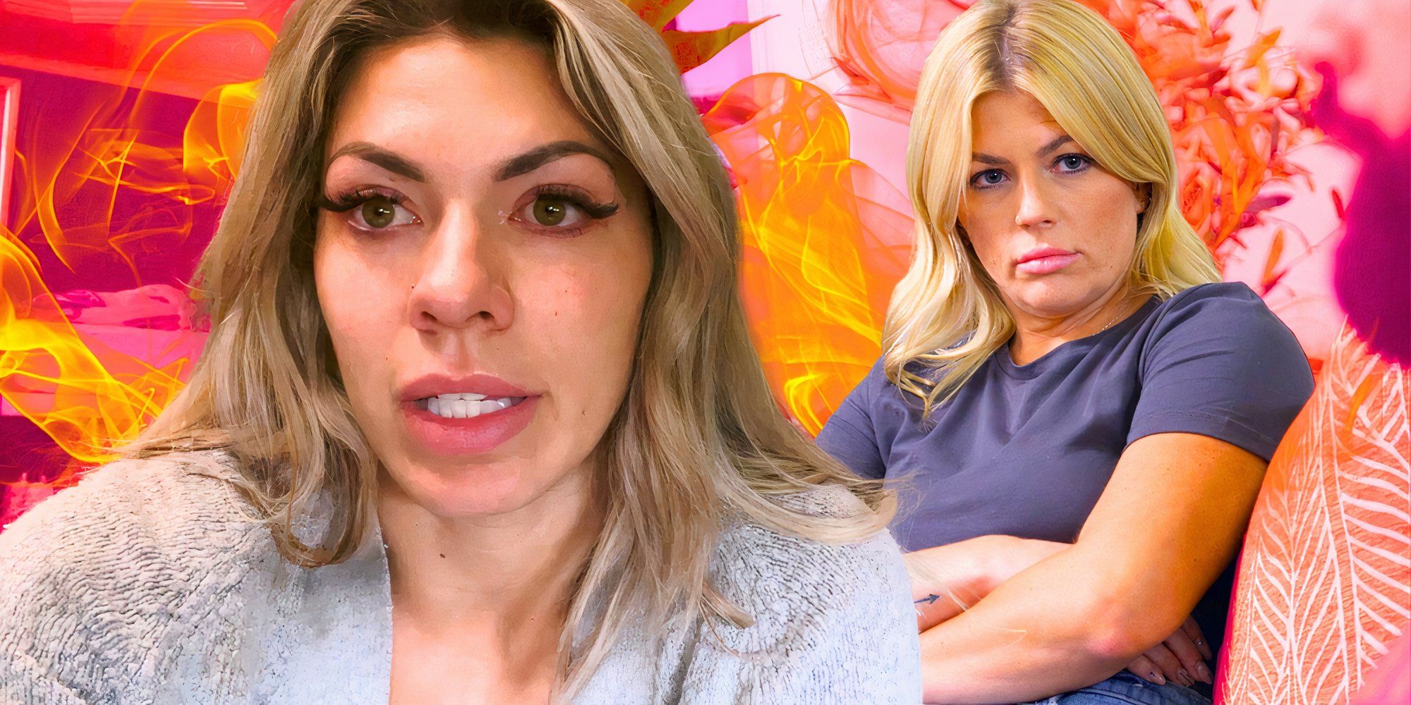 montage of Married At First Sight Season 18&rsquo;s Madison and michelle