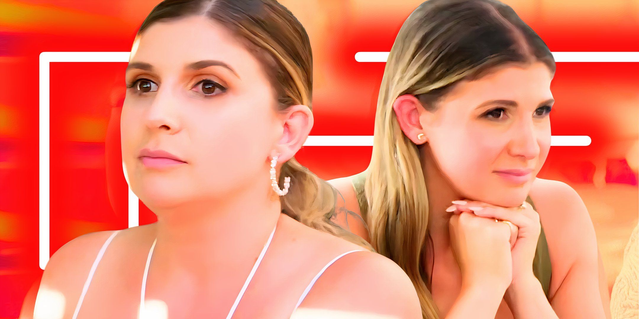 A montage of The Valley’s Janet Caperna look devious.