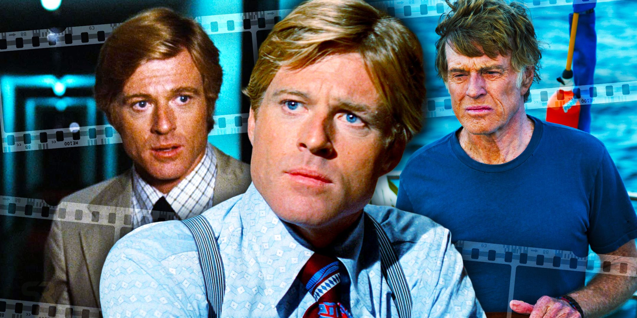 Robert Redford in different movies