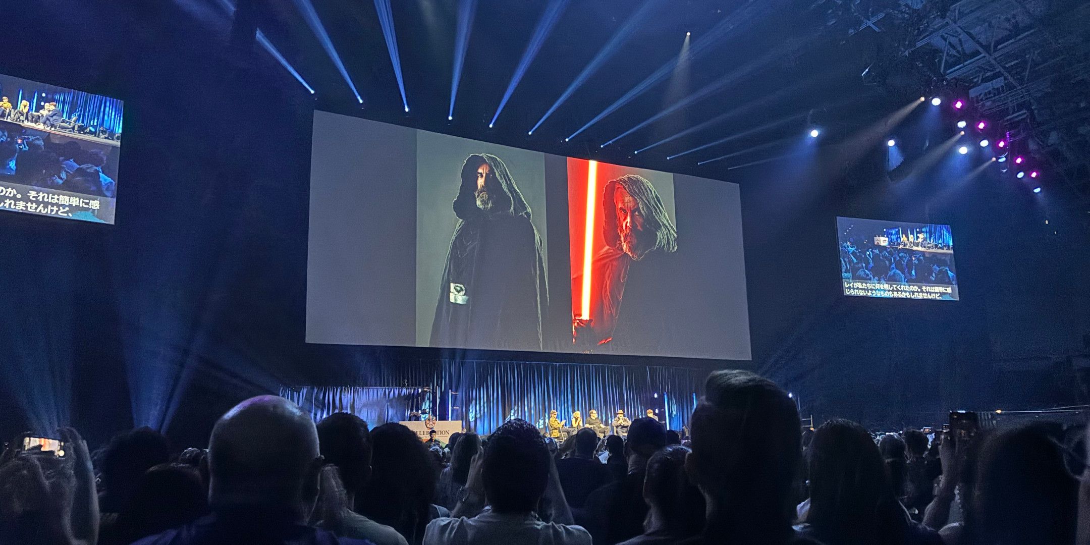 Star Wars Celebration attendees get their first look at Rory McCann as Baylan Skoll in Ahsoka season 2.