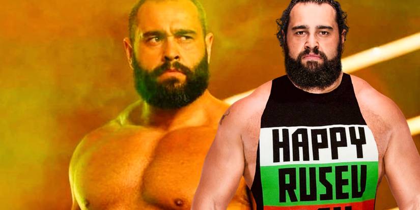 Rusev WWE and Miro AEW