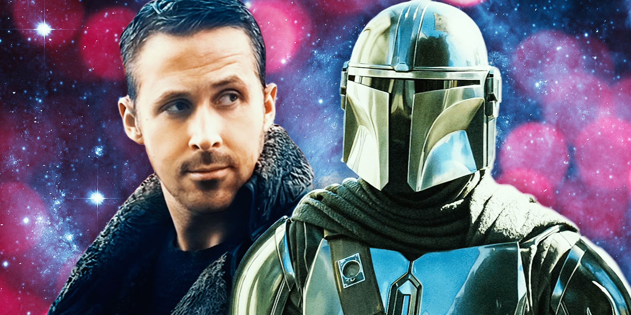 Ryan Gosling in Blade Runner 2049 Next to The Mandalorian