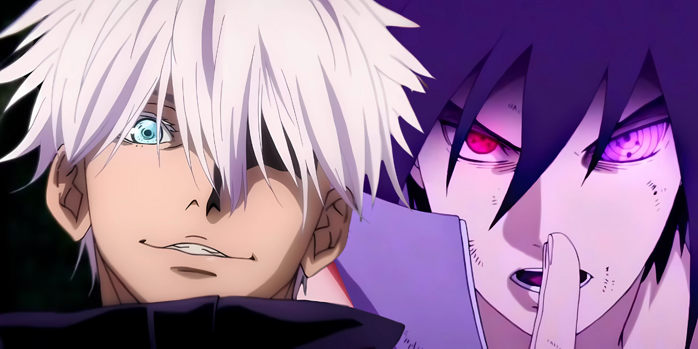 Satoru Gojo and Sasuke Uchiha Featured Image