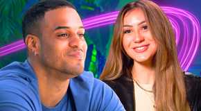 side by side image of The Bachelor 29's Grant Ellis And Juliana Pasquarosa