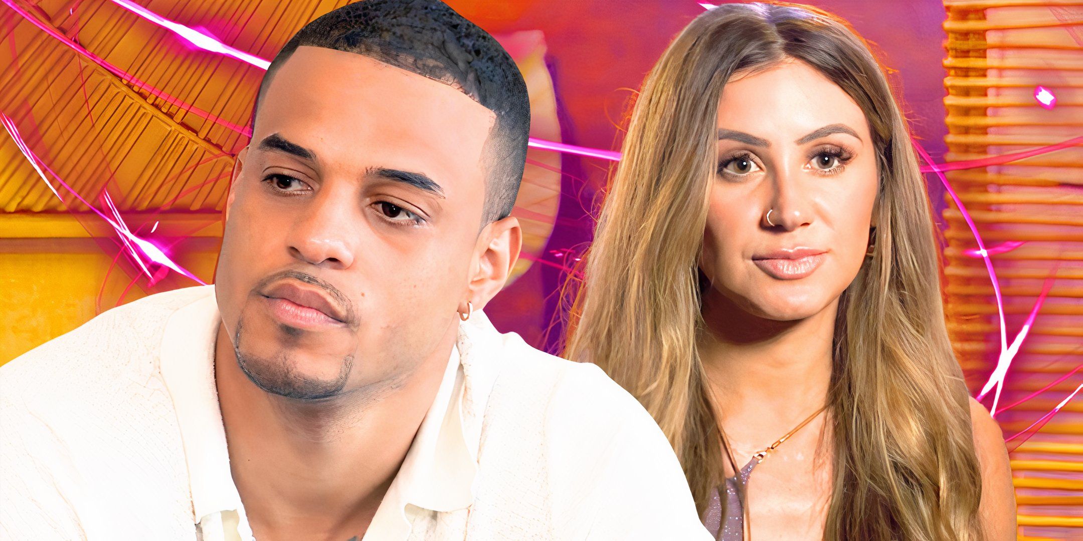 up close images of The Bachelor Season 29&rsquo;s Juliana Pasquarosa and Grant Ellis