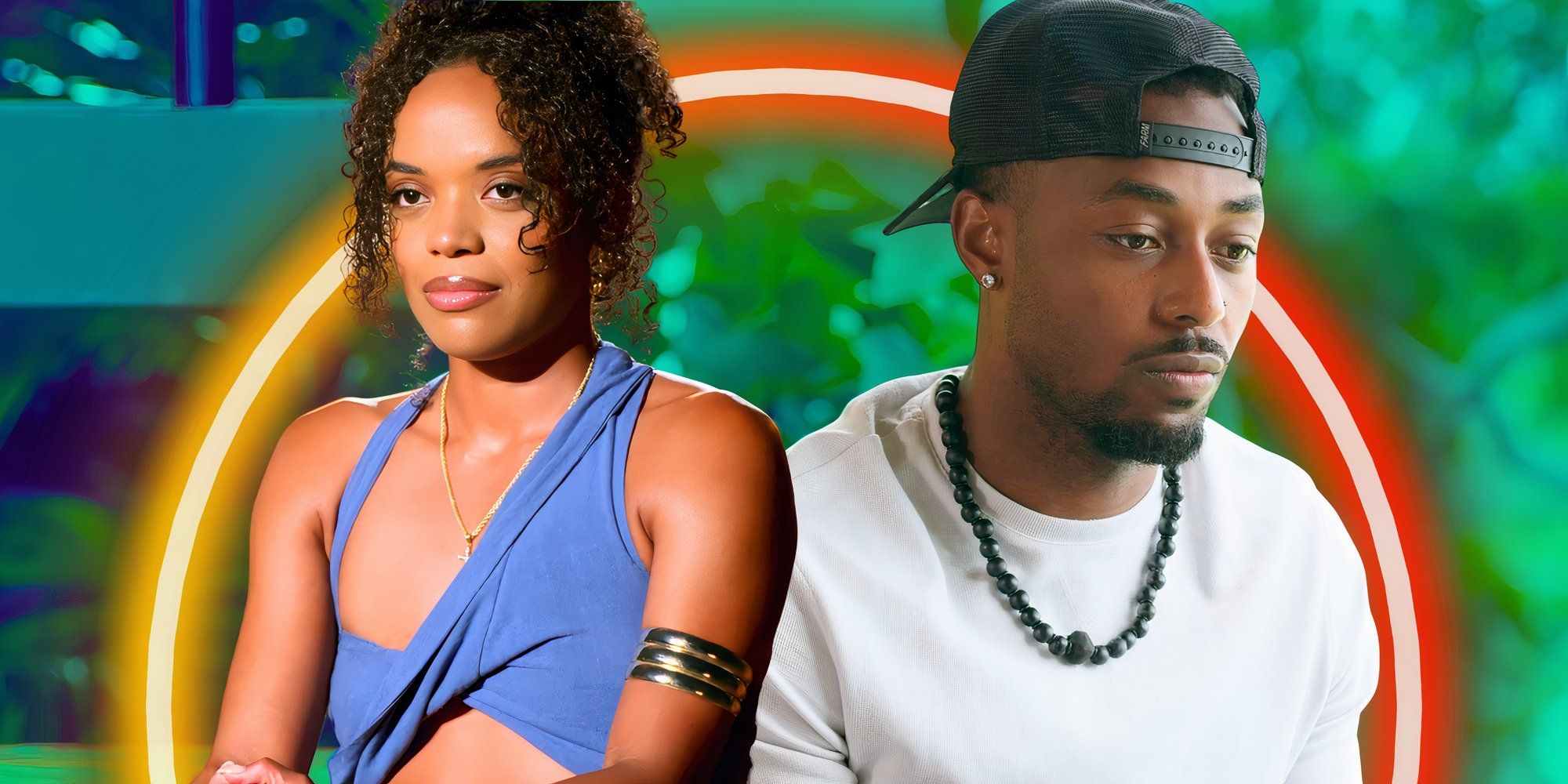 image of Temptation Island Season 1&rsquo;s Shanté Glover and Brion Whitley