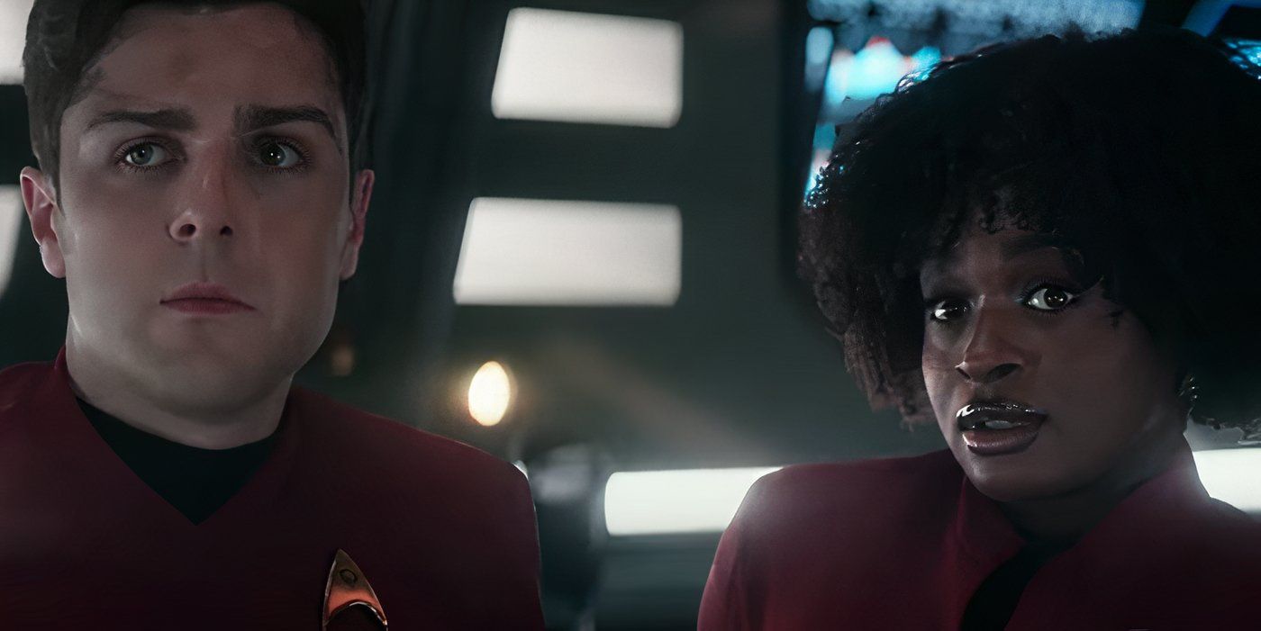 Scotty and Uhura