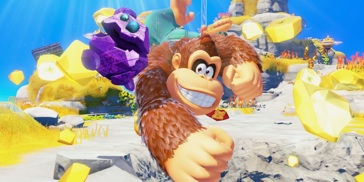 Donkey Kong Smashes Through Destructible Environments In Trailer For Donkey Kong Bananza On Nintendo Switch 2