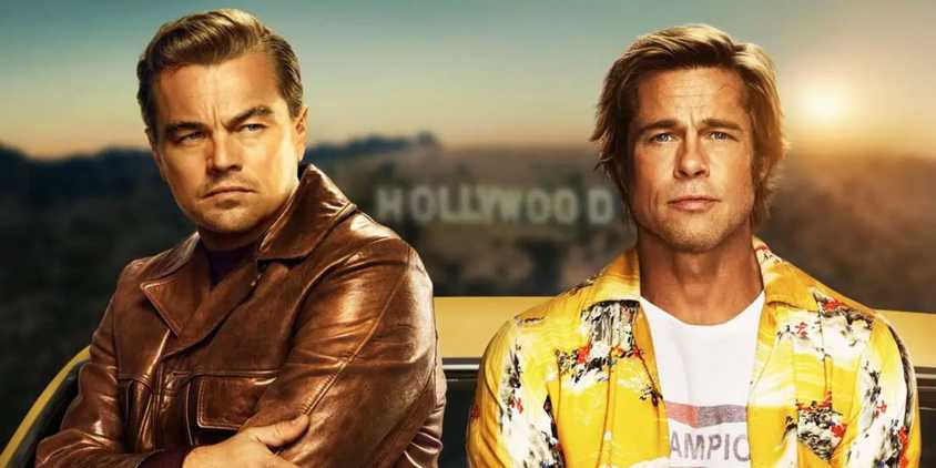 Brad Pitt and Leonardo DiCaprio in Once Upon a Time In Hollywood