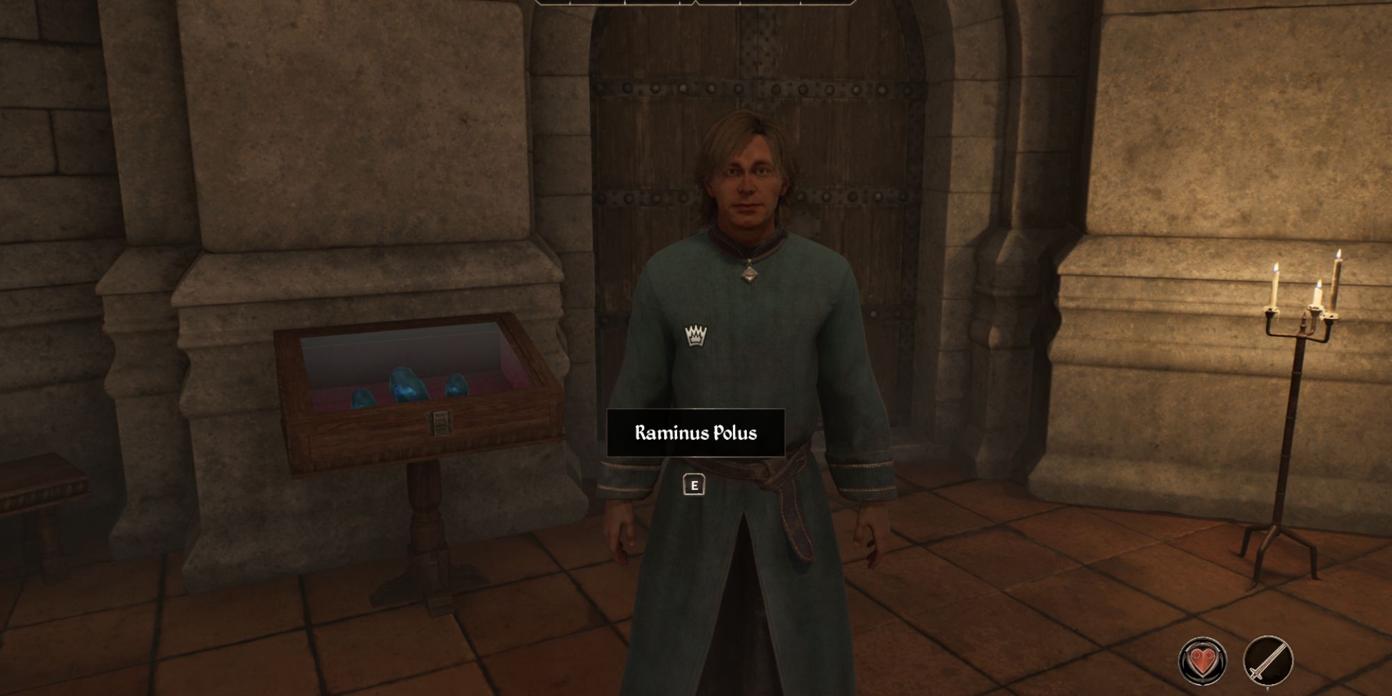 Raminus Polus from the Mages Guild in Oblivion Remastered