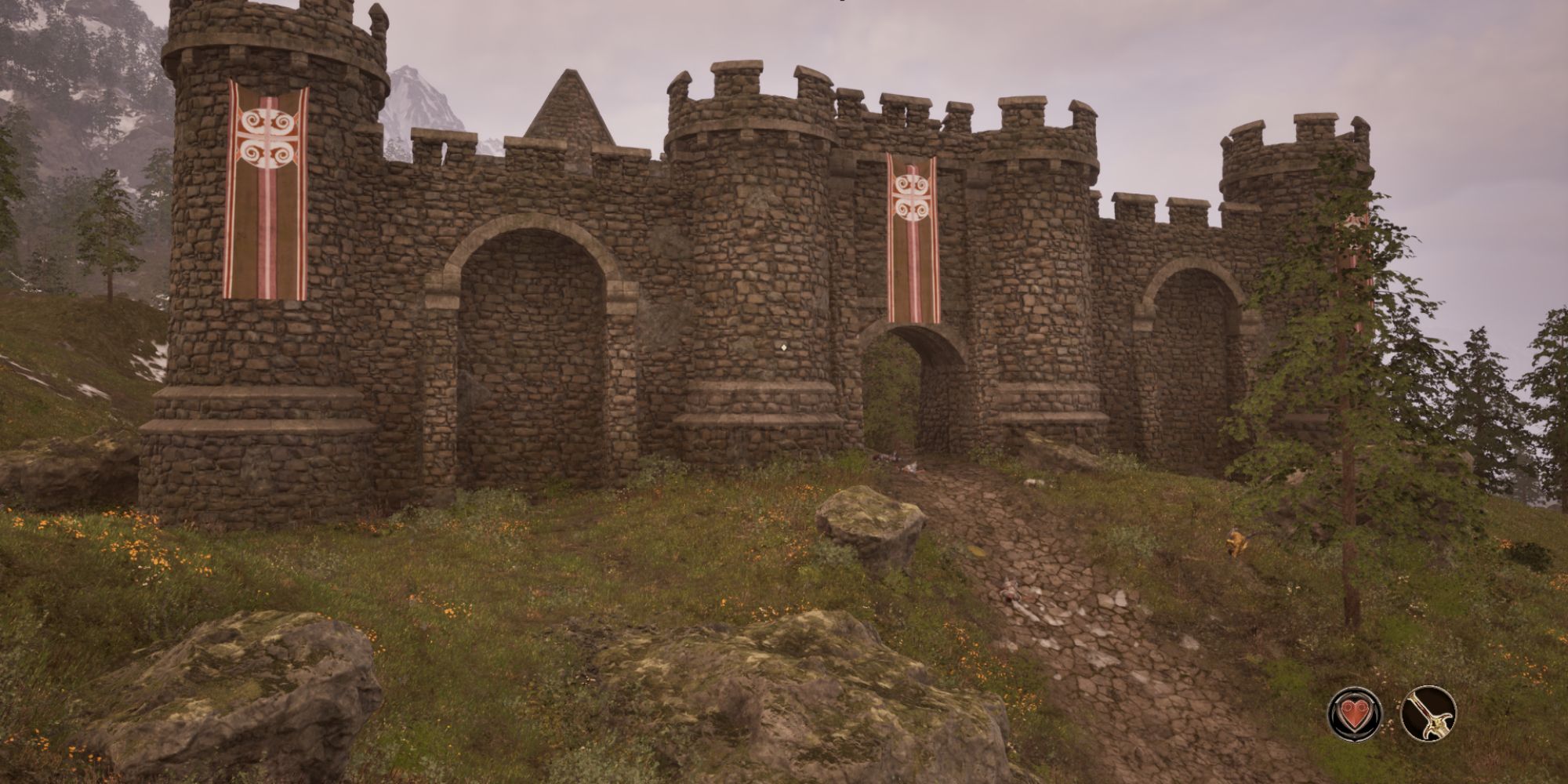 Battlehorn Castle in Oblivion Remastered