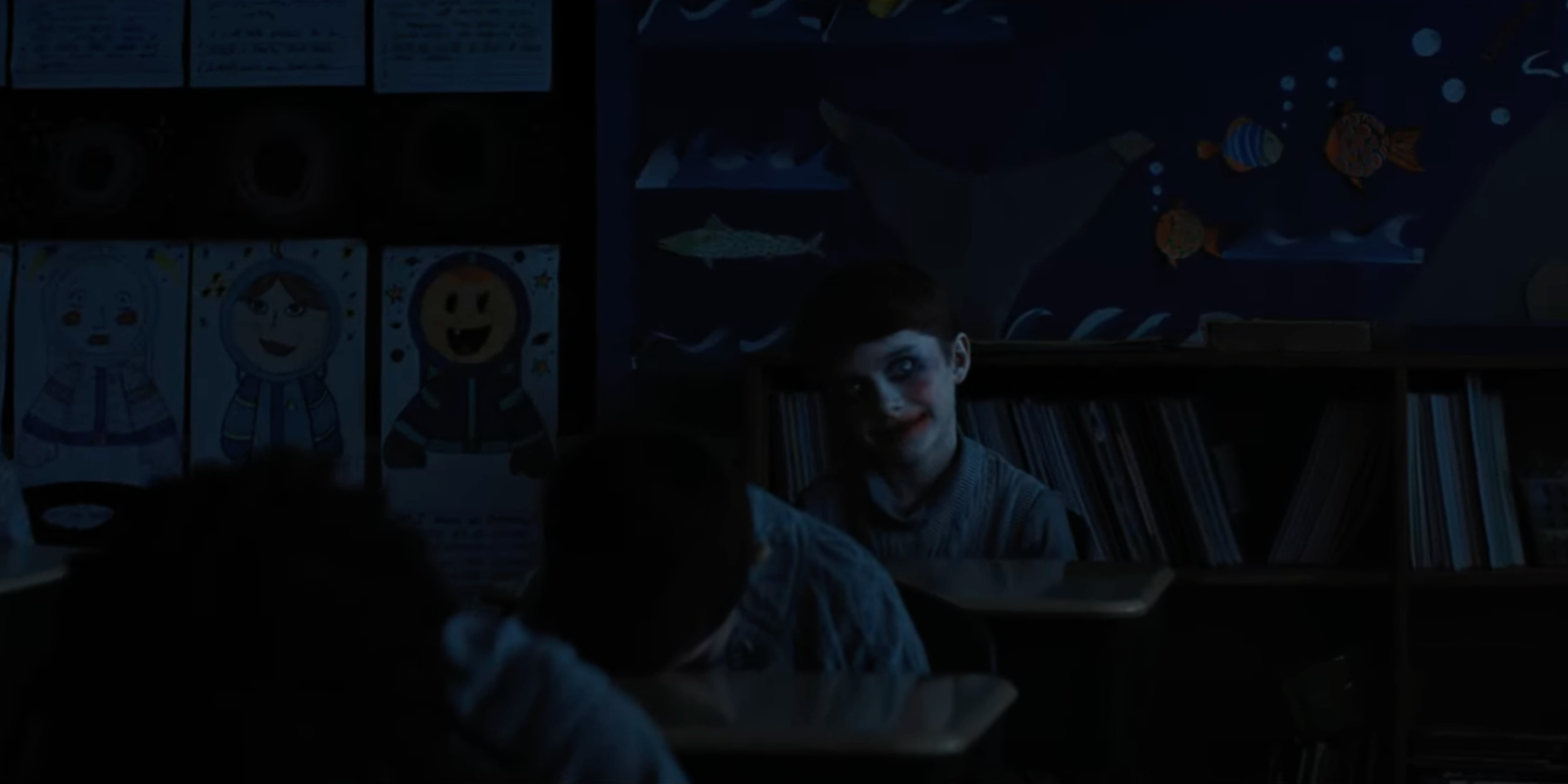 Weapons creepy clown kid