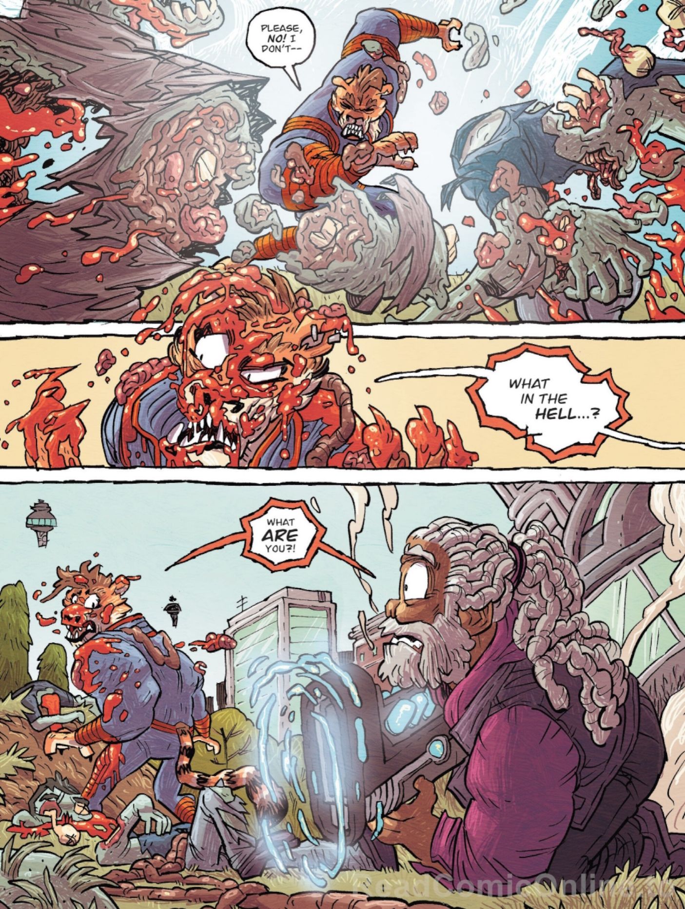 Shiva and Ezekial Meet