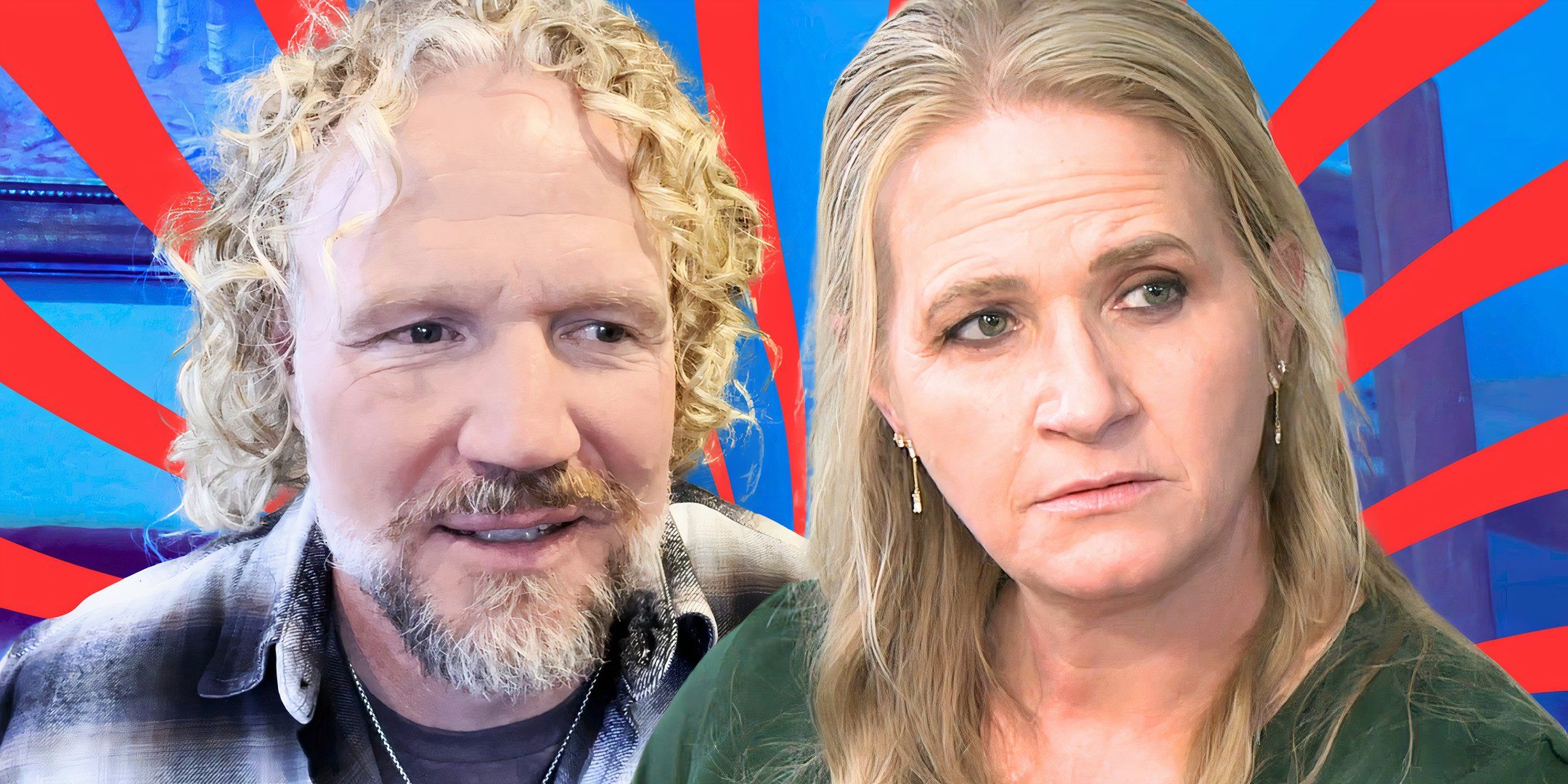 sister-wives-stars-kody-and-christine-brown-with-him-smiling-and-her-mad-with-blue-and-red-striped-background.jpg