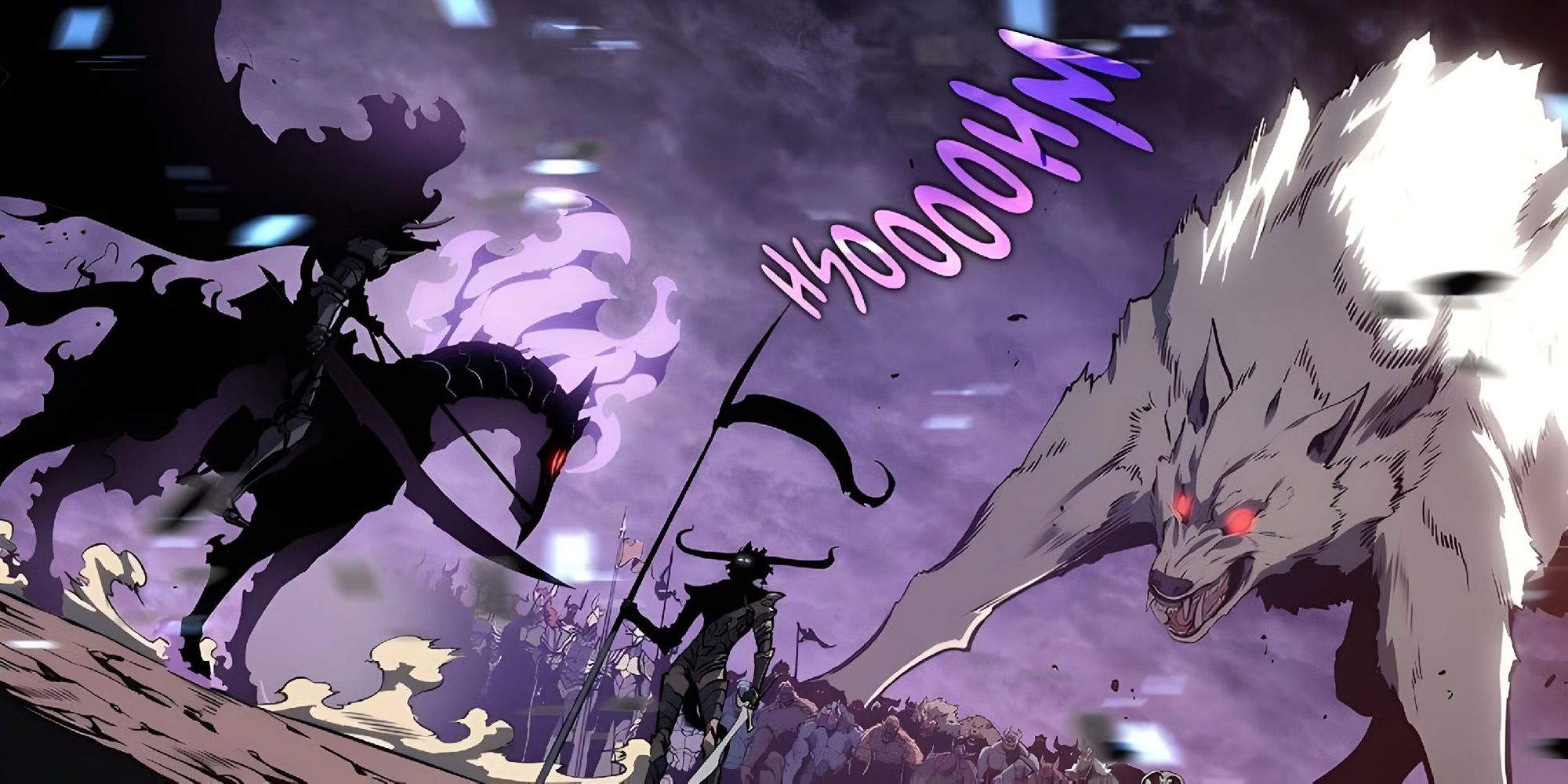 solo leveling manhwa Ashborn shadow monarch in the war