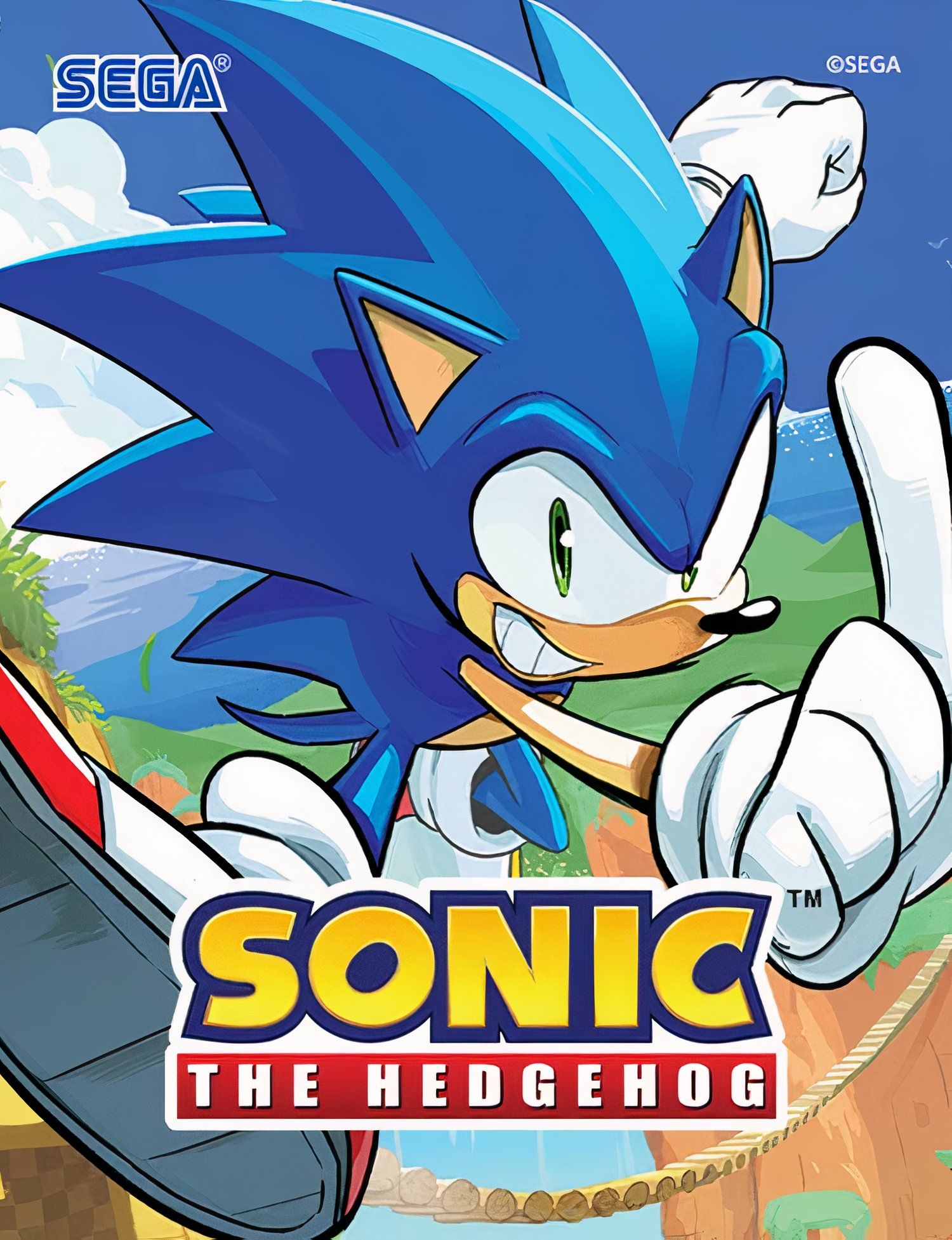 Sonic the Hedgehog WEBTOON Cover