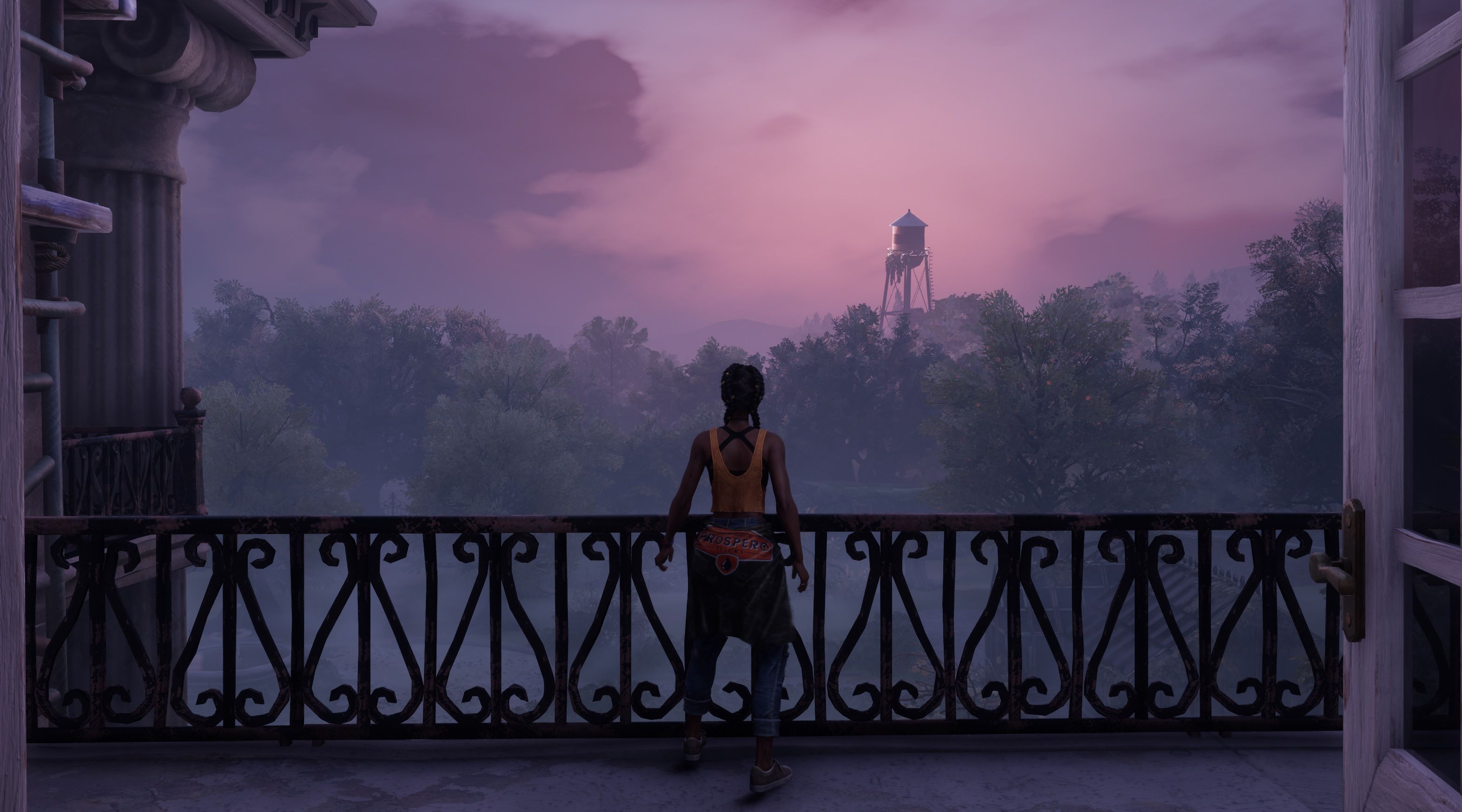 South of Midnight Hazel overlooking the game world