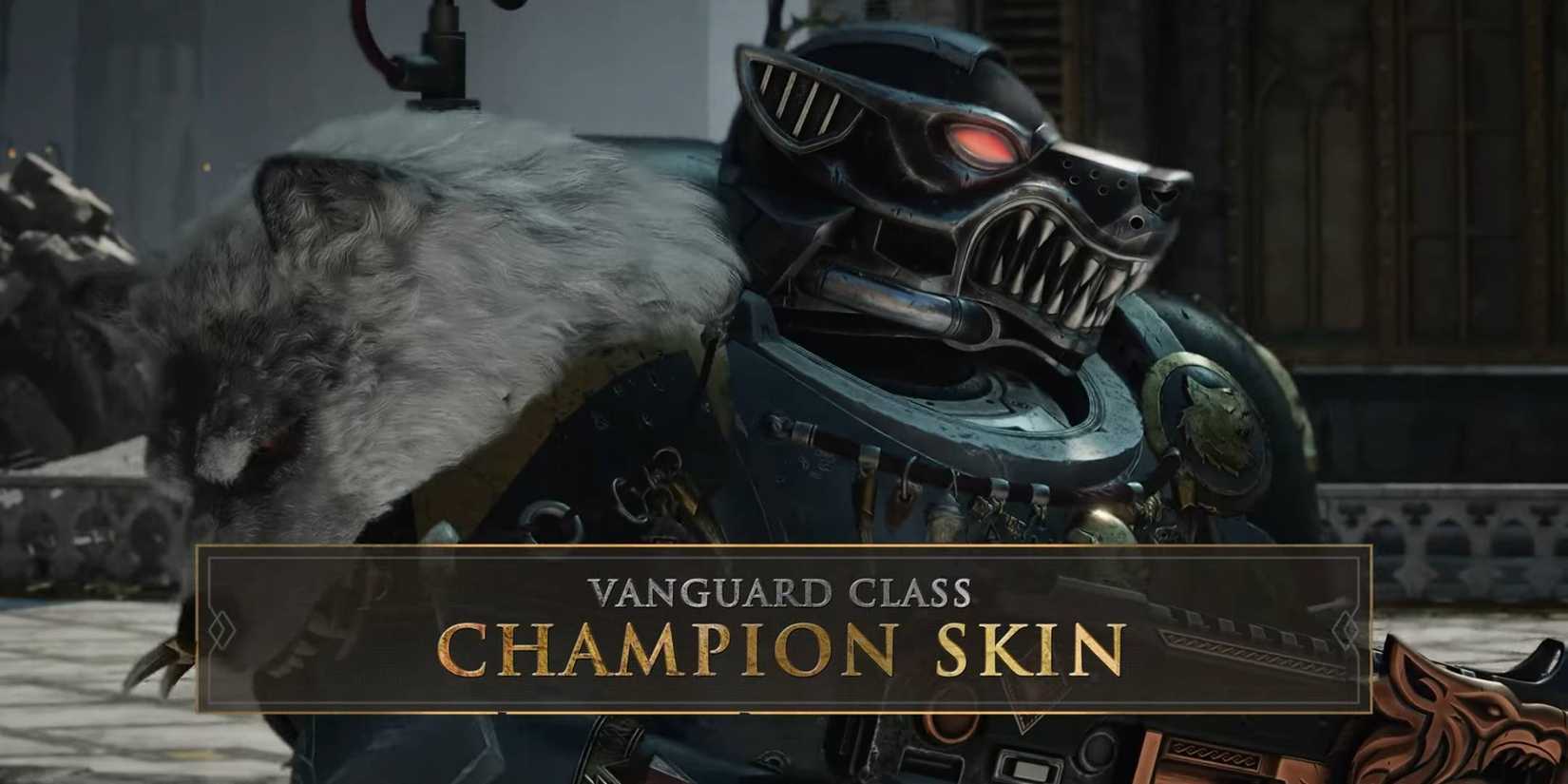 The Space Wolf Vanguard Champion skin from Warhammer 40,000: Space Marine 2.