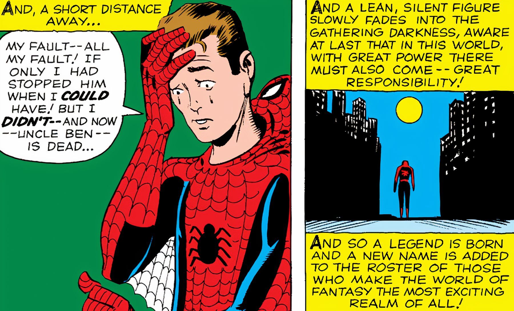 Spider-Man Reflects on Uncle Ben&rsquo;s Death DC