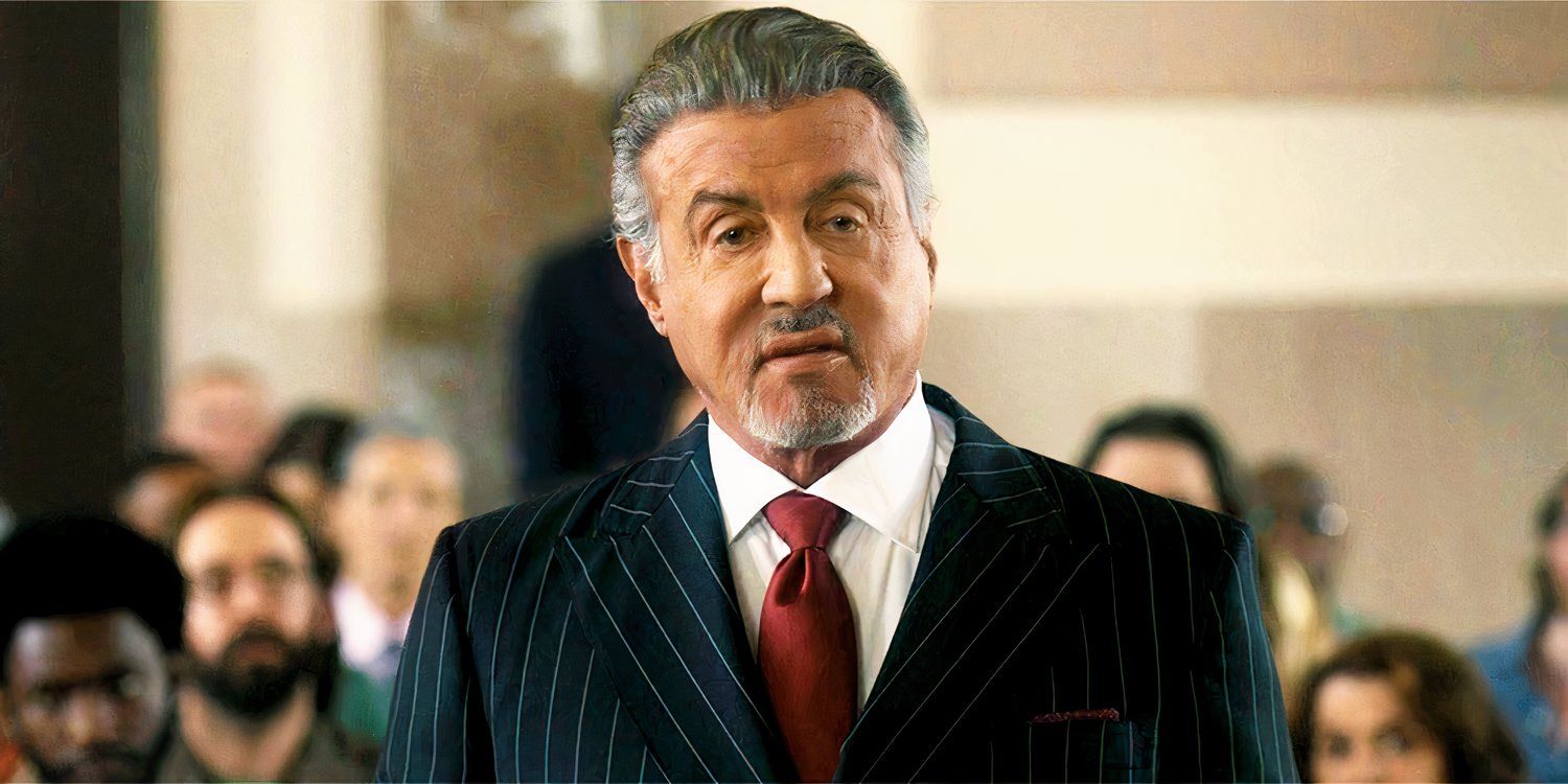 Stallone as Dwight in an image from Tulsa King season 2, episode 3, in court