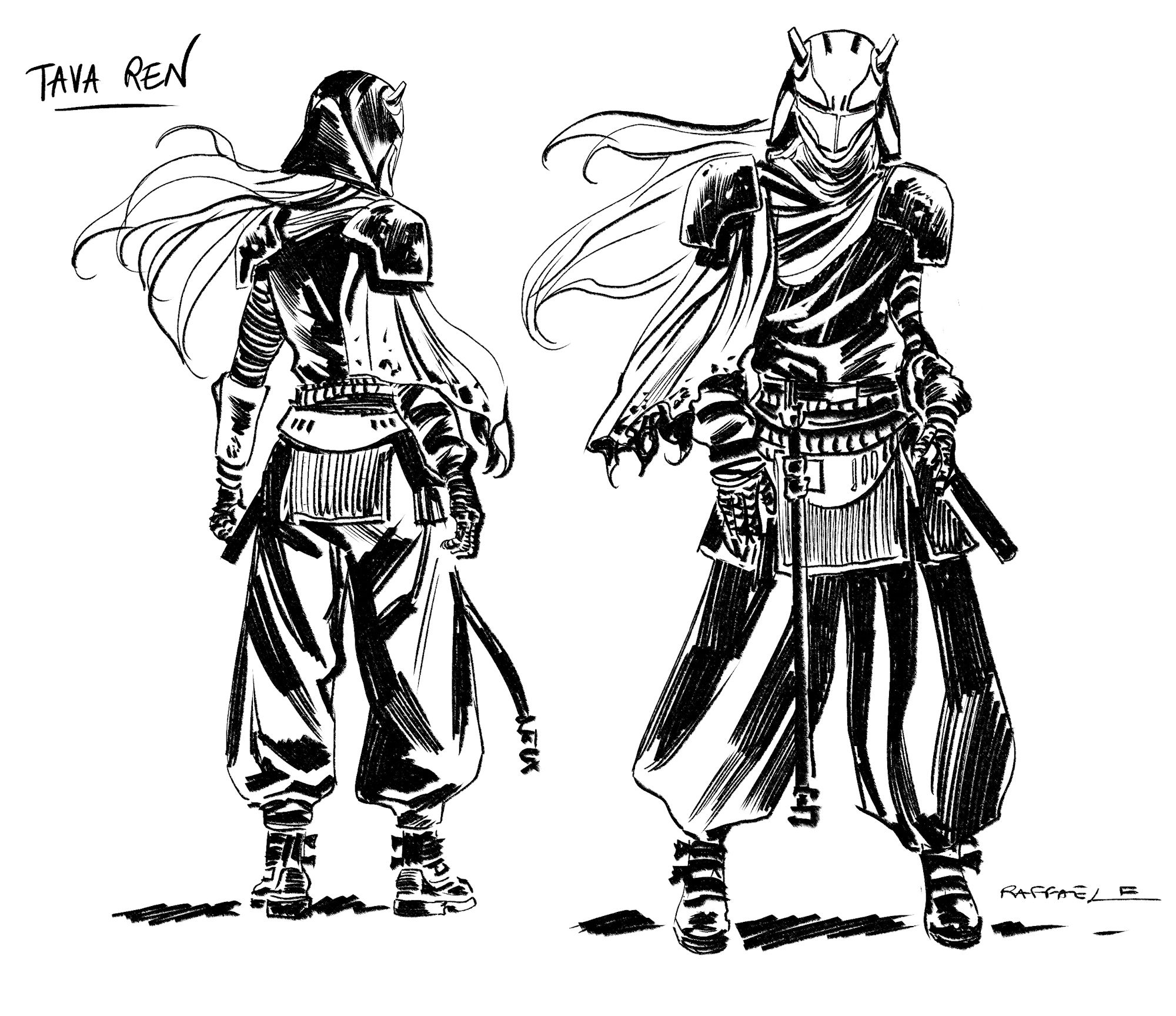 Star Wars New Knight of Ren Tava Concept Art