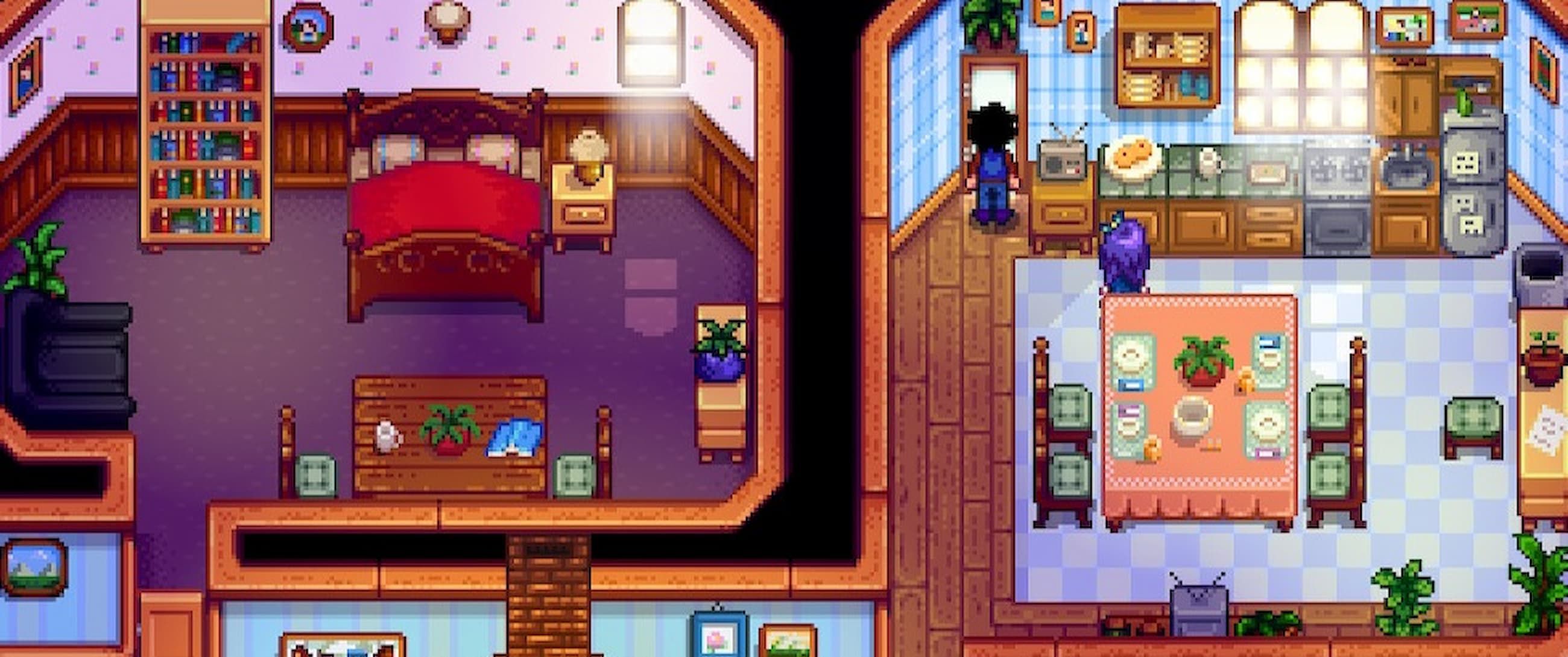 Stardew Valley Sunroom for Tea