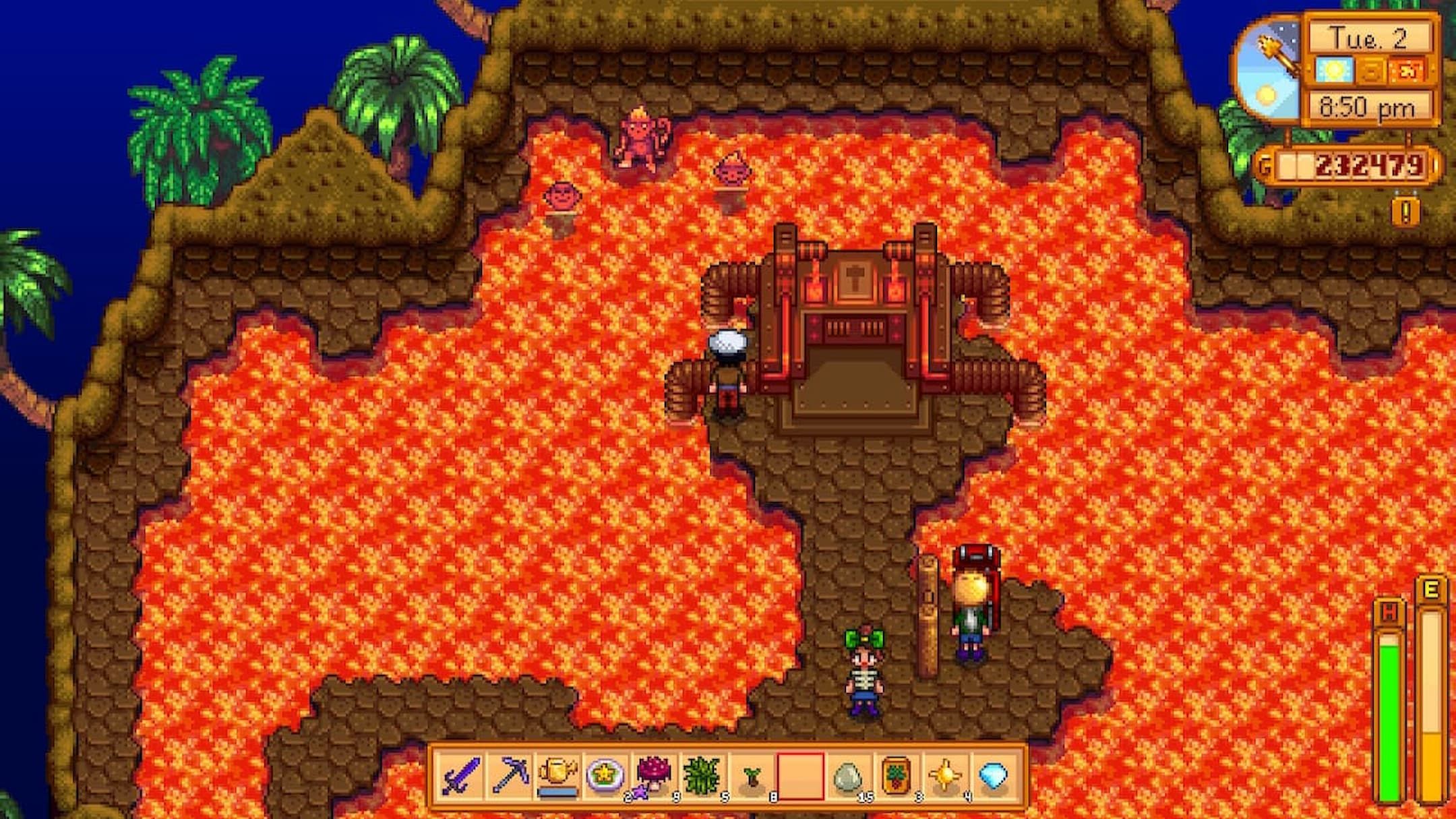 Stardew Valley Volcano Dungeon Room