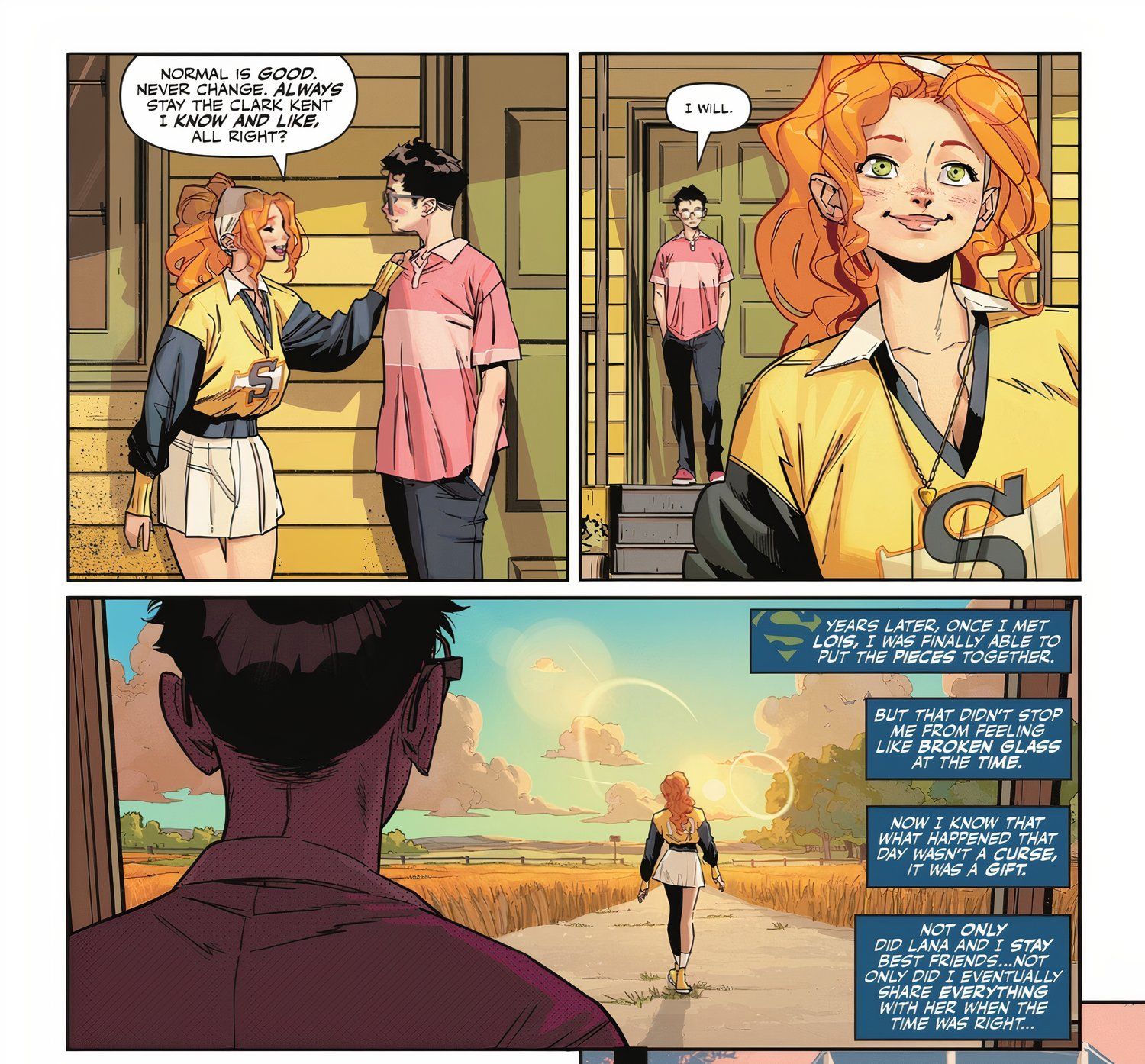 Superboy Lets Lana Go DC