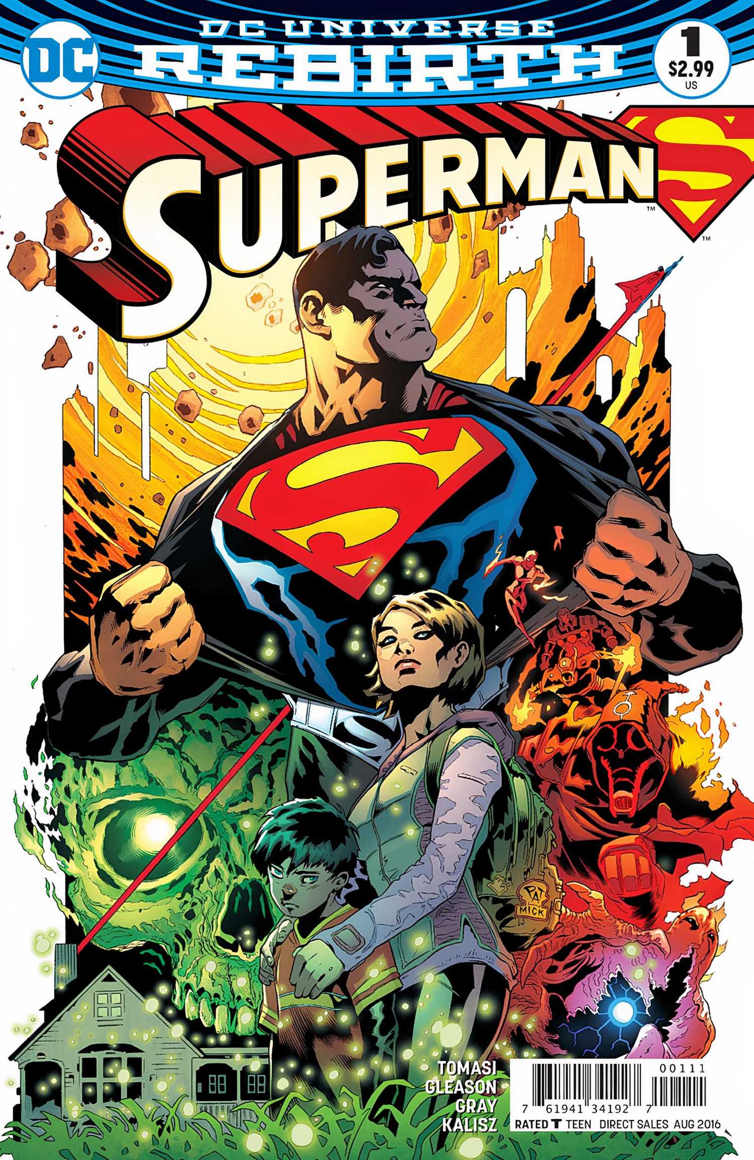 Superman #1 2016 main cover