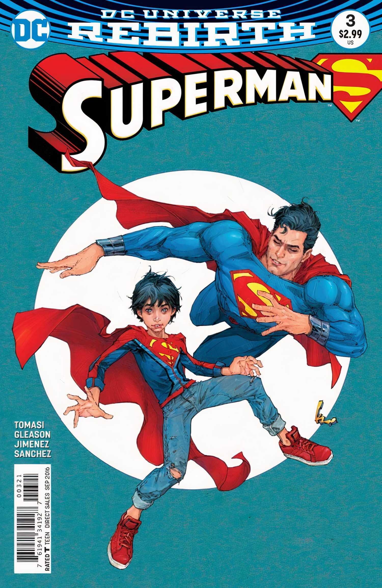Superman #3 2016 variant cover