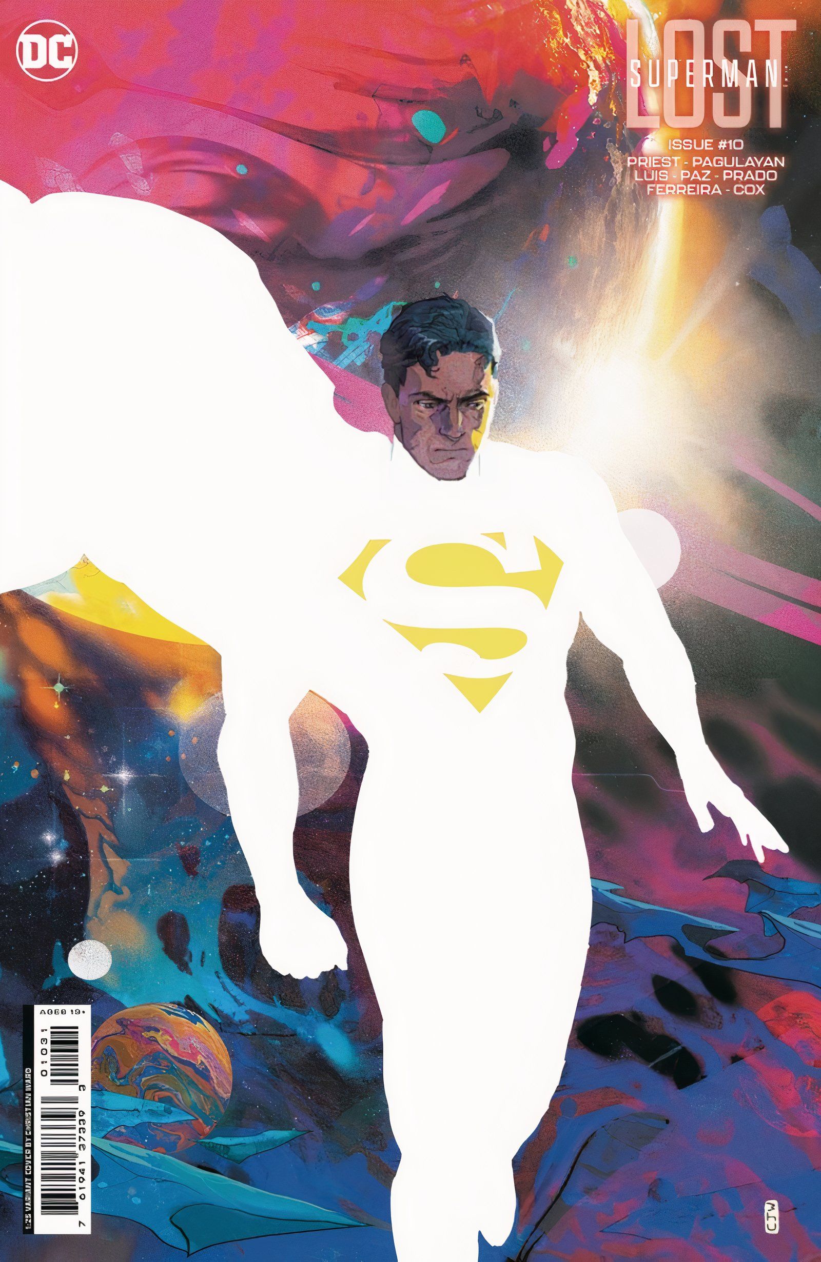 Superman Lost #10 variant cover ward