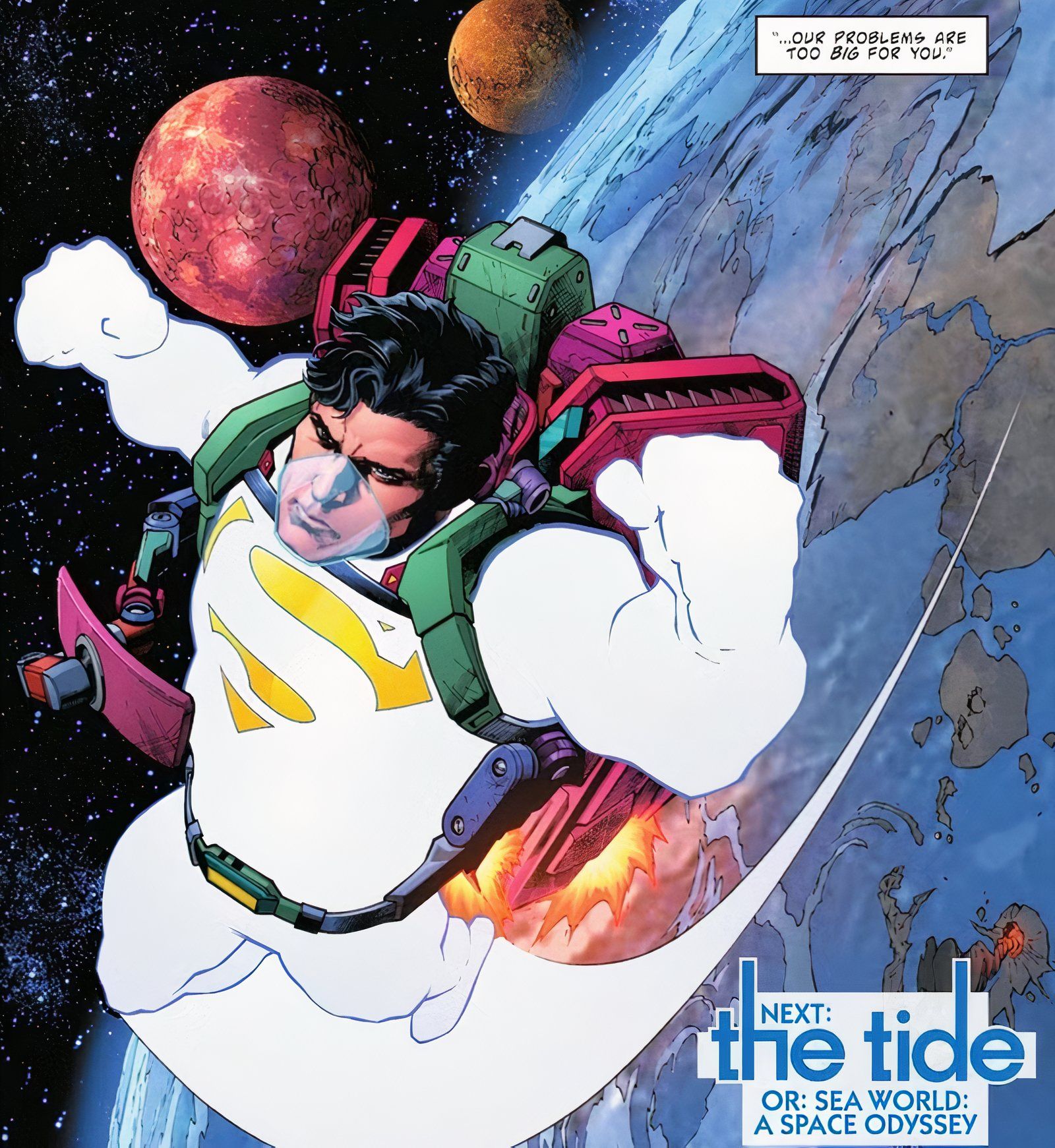 Superman Lost White suit costume