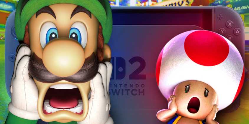 Switch 2 With Luigi and Toad