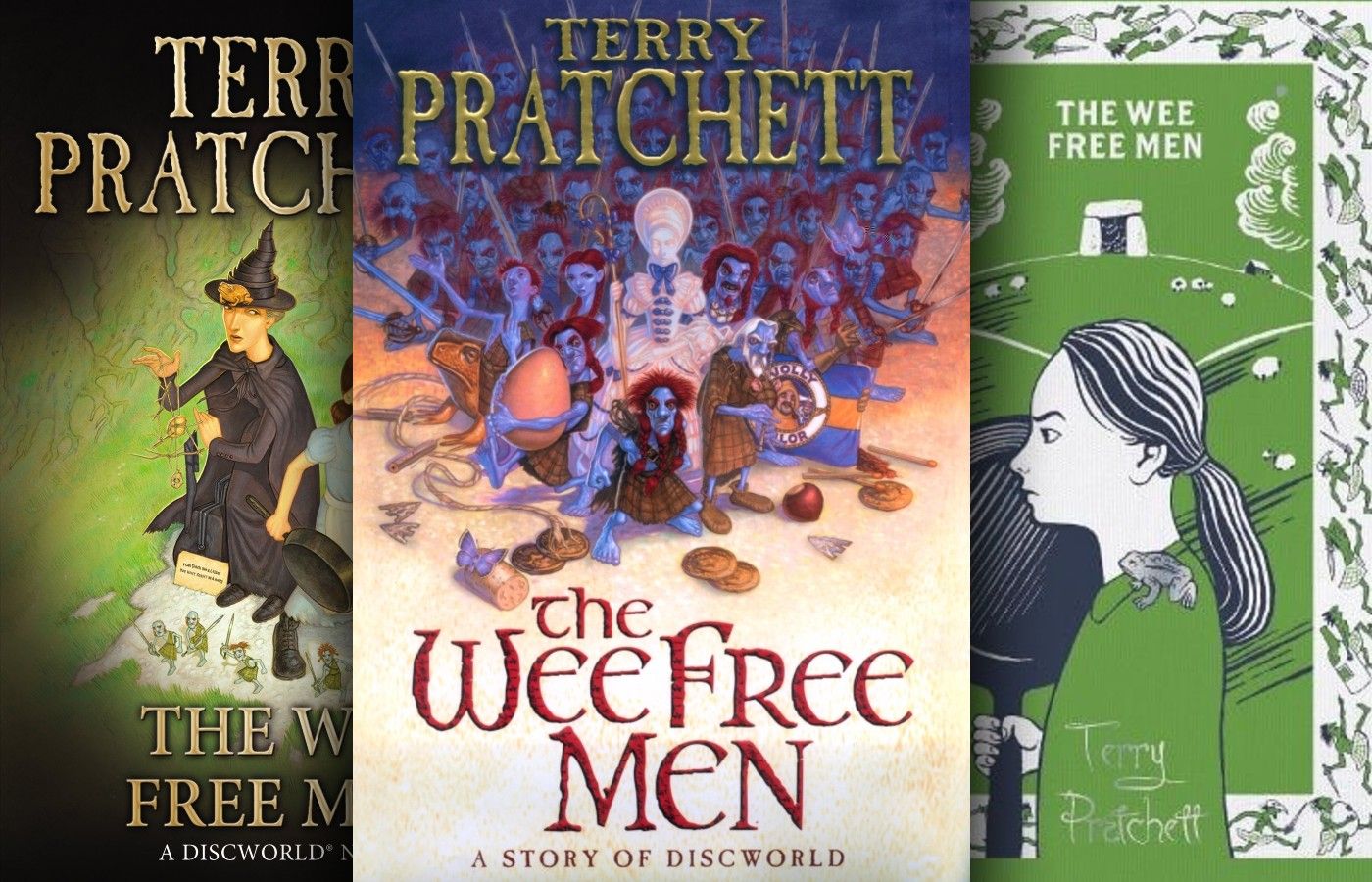 terry pratchett discworld versions of wee free men