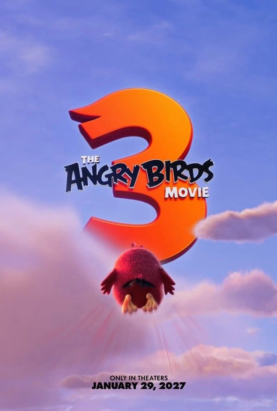 The Angry Birds Movie 3 official poster