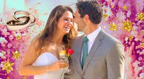 image of The Bachelor Season 28's Joey and Kelsey during their finale rose ceremony