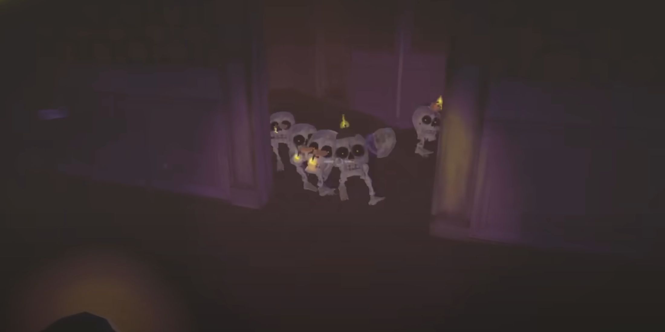 The Bangers Creature grouped together to chase the REPO character.