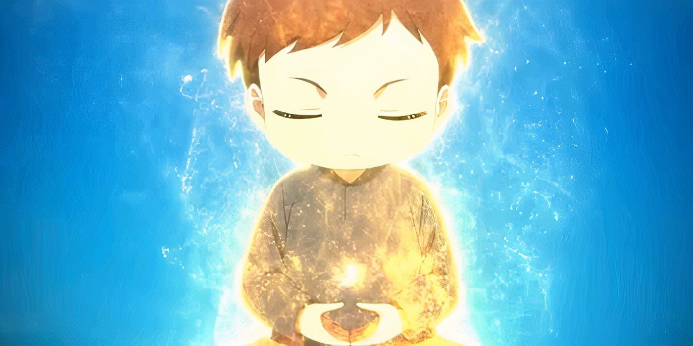 The Beginning After the End anime Arthur as a baby awakening his mana core