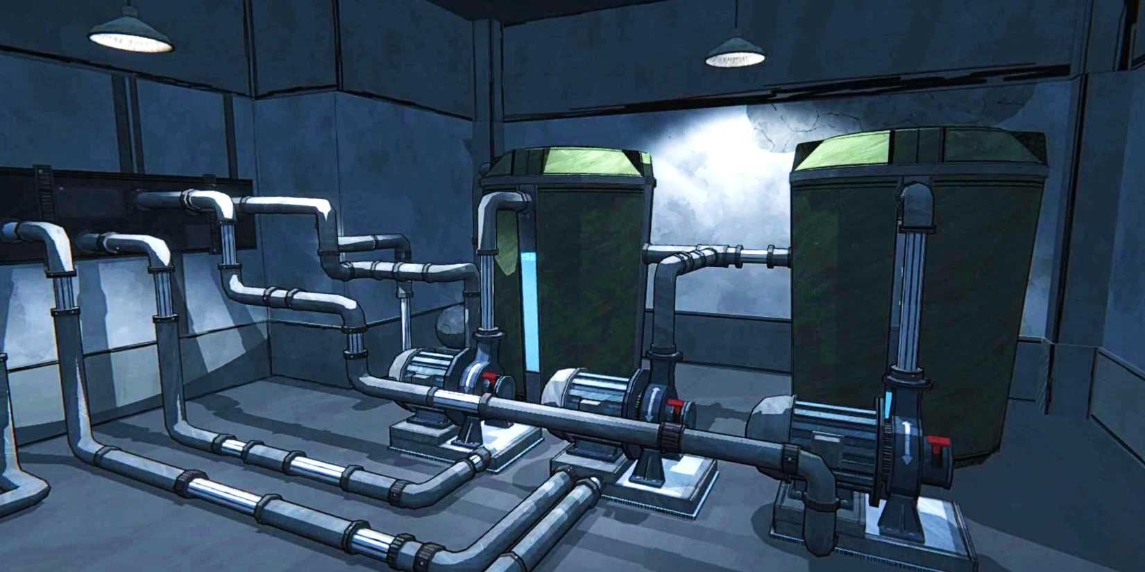 The Boiler Room in Blue Prince.